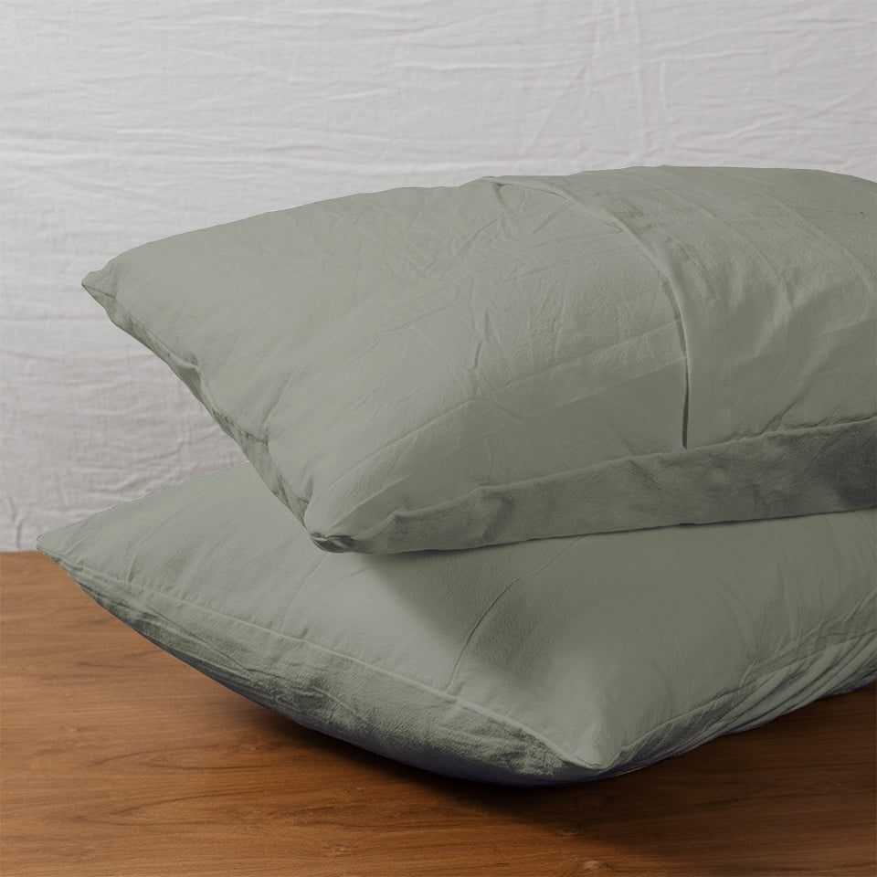 Funda de Almohada Lienzo Artesanal