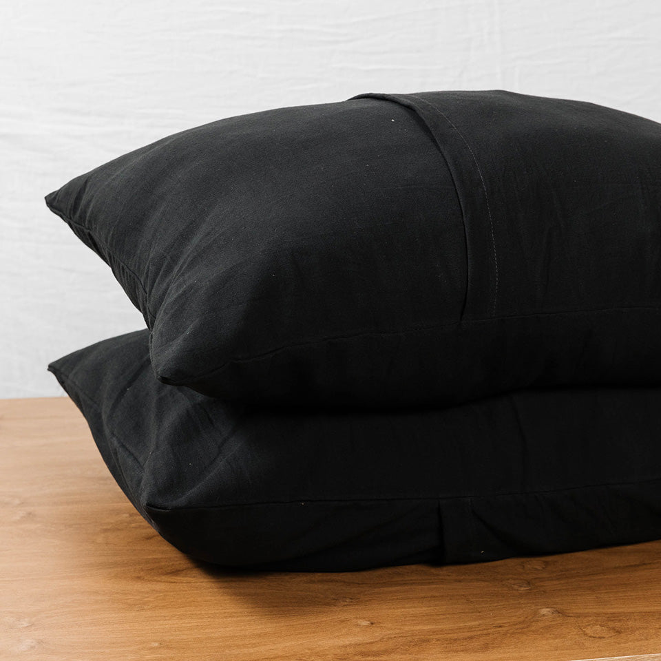 Funda de Almohada Lienzo Industrial