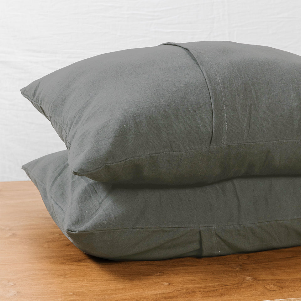 Funda de Almohada Lienzo Industrial
