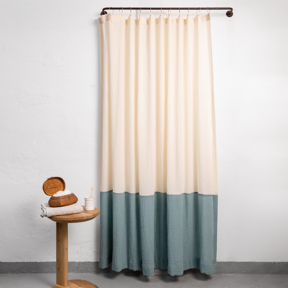 Cortina de Baño Duo Celeste