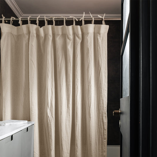 Cortina de Baño Tira Gasa Artesanal