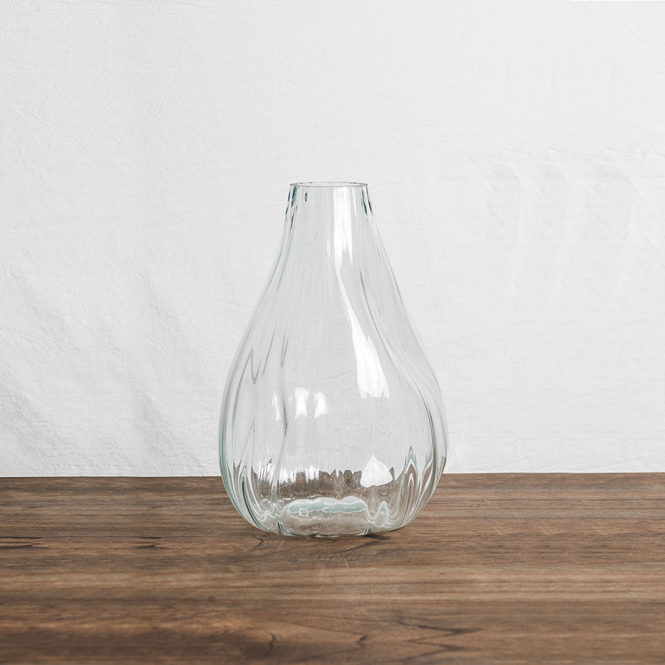 Florero Amorfo Transparente