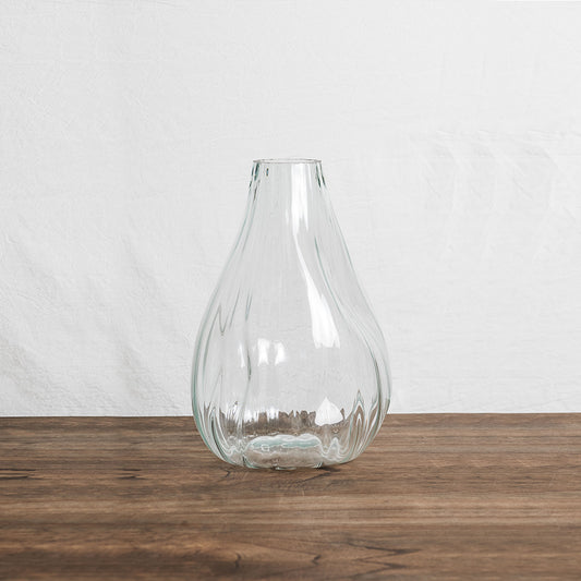 Florero Amorfo Transparente