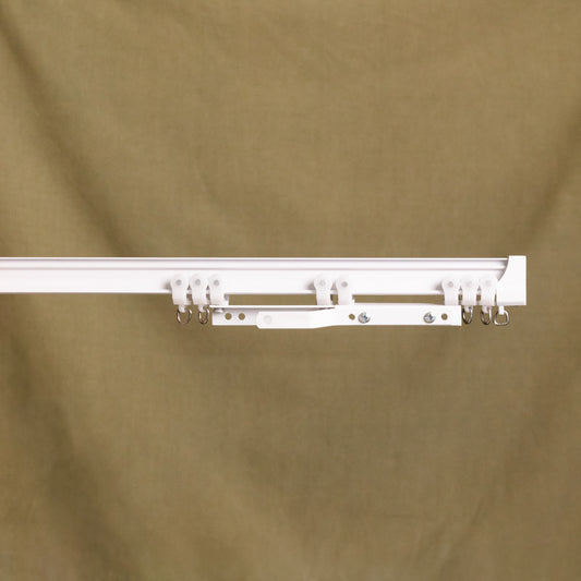 Riel Aluminio R75 Curvable